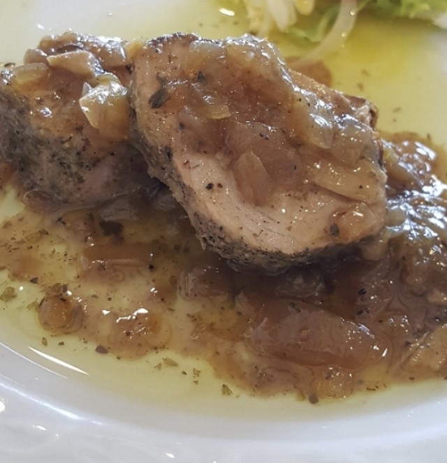 Baked tuna